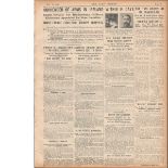 Original Irish War Of Independence Newspaper Reports & Headlines