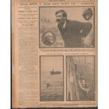 Original Newspaper James Larkin The 1913 Dublin Lock-Out Riots