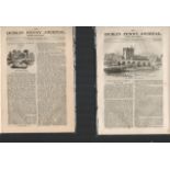 Antique Set Featuring 2 Editions of The Dublin Penny Journal published 1882 (30)