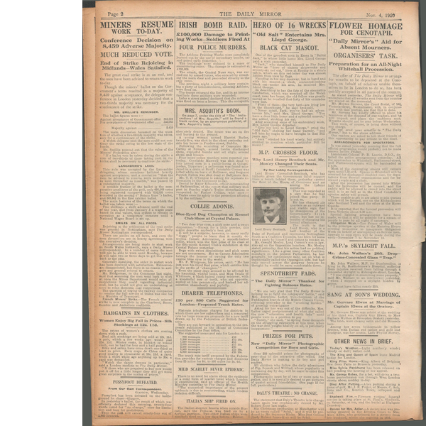 3 Original War Of Independence 1920 Newspapers Each With News Reports-4