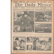 Tom Barry Flying Column Attack Original 1920 Newspaper Reports & Images