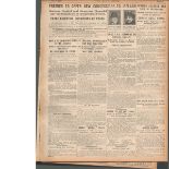 Original Irish War Of Independence Newspaper Reports & Headlines