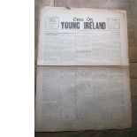 1920 'Eire Og-Young Ireland' Irish Revolutionary Original Newspaper