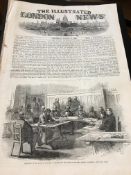 Original Antique 6 Victorian Newspapers Various Interest 1855-1937 Set 2