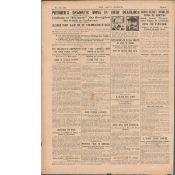 Original Irish War Of Independence Newspaper Reports & Headlines