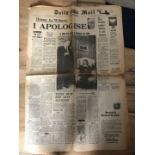The Beatles Original 1964 Daily Mail Newspaper Images And Article