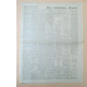 1916 'The Times' of London -Newspaper Easter Rising Content