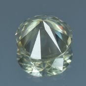 IGI Certified 2.04Cts 100% Natural Colour Diamond Y-Z Very Light Greyish Yellowish Brown