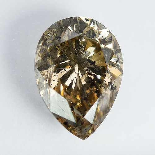 IGI Certified 1.01Cts 100% Natural Fancy Light Yellowish Brown Colour Diamond - Image 3 of 4