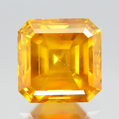 Very Rare 1.78Cts IGI Certified Natural Intense Yellowish Orange Diamond