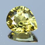 GIA Certified 2.12Cts 100% Natural Alexandrite Brownish Green Changing To Brownish Yellow Colour