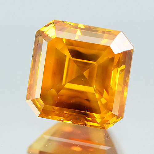 Superb Colour IGI Certified 1.79Cts Natural Intense Yellowish Orange Diamond - Image 2 of 6
