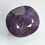 Huge AIGS Certified 27.24Cts 100% Natural Purple Pakistan ( Kashmir ) Sapphire