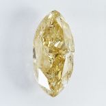 IGI Certified 1.05Cts 100% Natural Fancy Light Brownish Yellow Colour Diamond