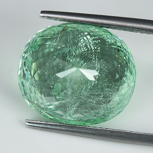 Huge Beautiful GIA Certified 16.17Cts 100% Natural Green Colour Paraiba Tourmaline - Image 4 of 7