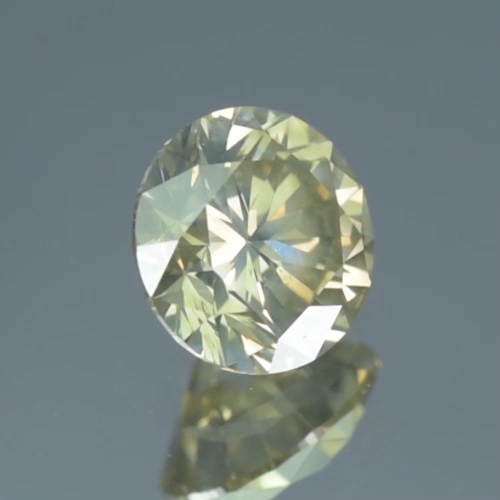 IGI Certified 3.41Cts 100% Natural Fancy Brownish Yellow Colour Diamond - Image 2 of 6