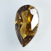 IGI Certified 1.00Cts 100% Natural Fancy Brownish Yellow Colour Diamond