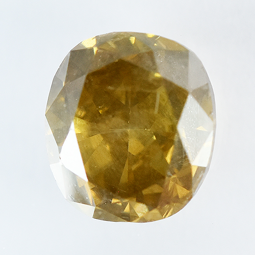 IGI Certified 1.06Cts 100%Natural Fancy Brownish Orangy Yellow Colour Diamond - Image 3 of 4