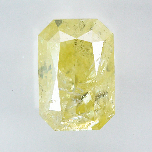 IGI Certified 1.02Cts 100% Natural Fancy Yellow Colour Diamond - Image 2 of 4