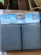 5X TWIN IP68 TWIN JUNCTION BOXES