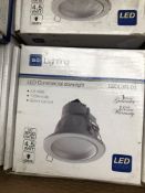 4X BG ELECTRICAL 4.5W LED DOWNLIGHTERS INC DRIVERS