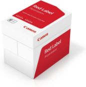 Canon red label presentation high white pefc a3 80gsm copier/laser/inkjet paper full box rrp £49.95