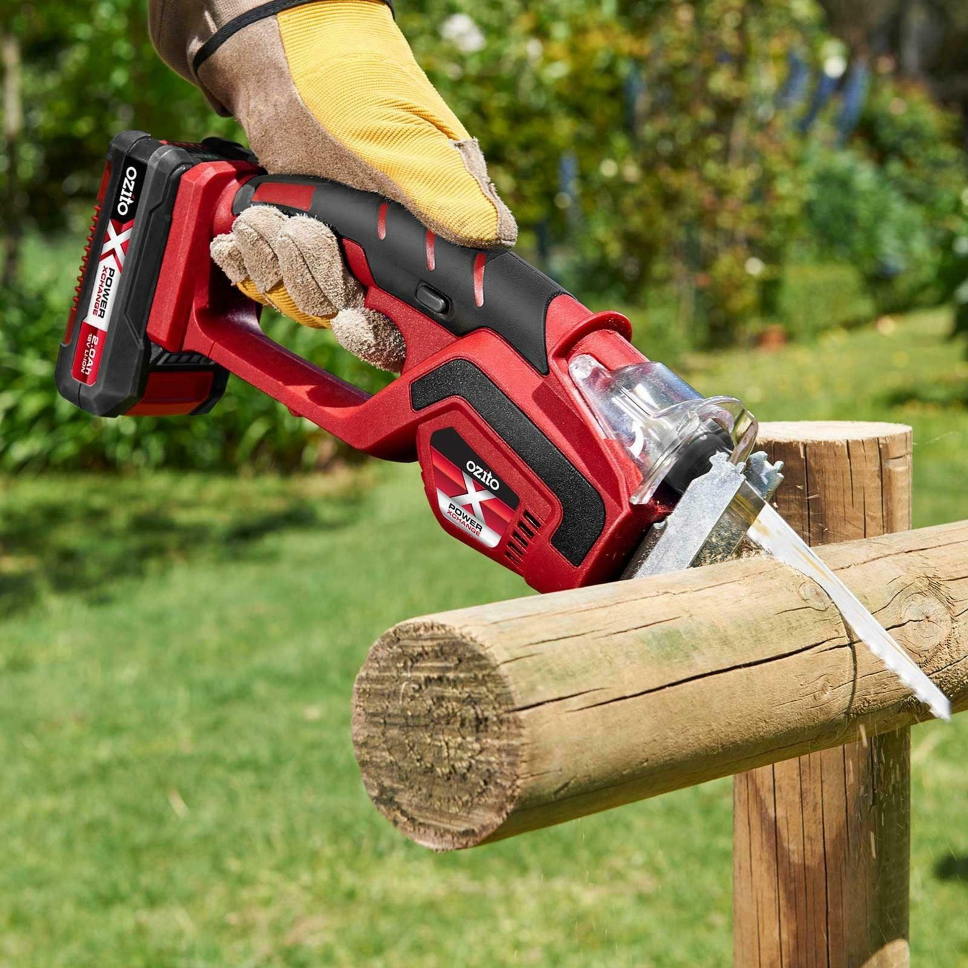 Ozito cordless pruning saw variable speed tool-free blade change body only rrp £70 - Image 2 of 2