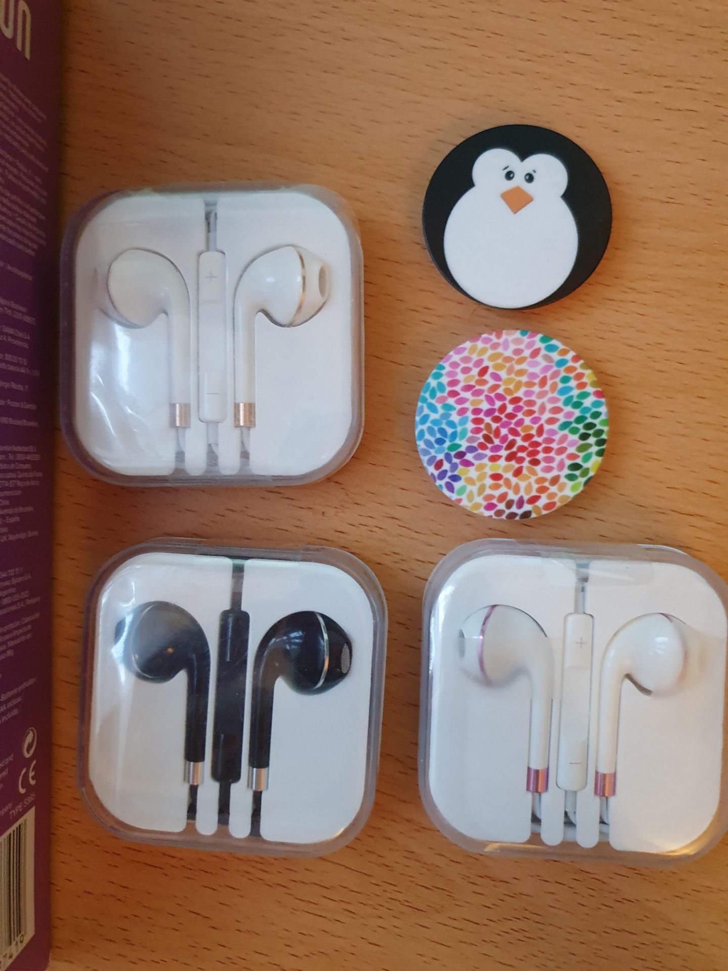 new braun face care & high quality earphones & pop sockets rrp£120 - Image 2 of 3