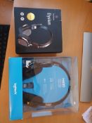 new elysium blutooth & logitech headphones £150