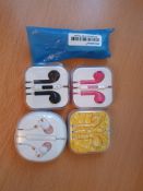 new mix items genuine foxconn charging cable & earphones