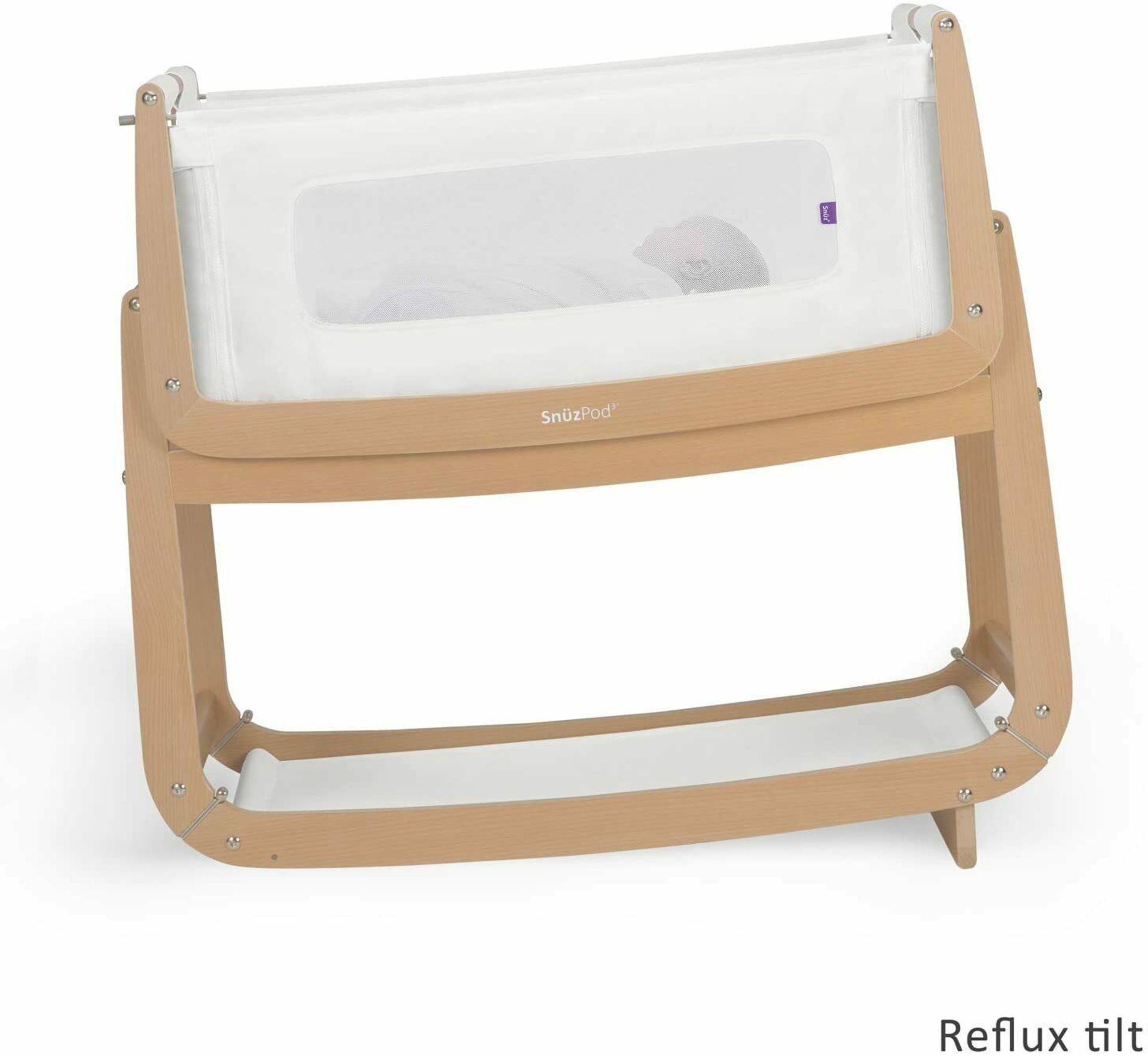 new snuzpod 3 bedside crib natural rrp £249 - Image 2 of 4