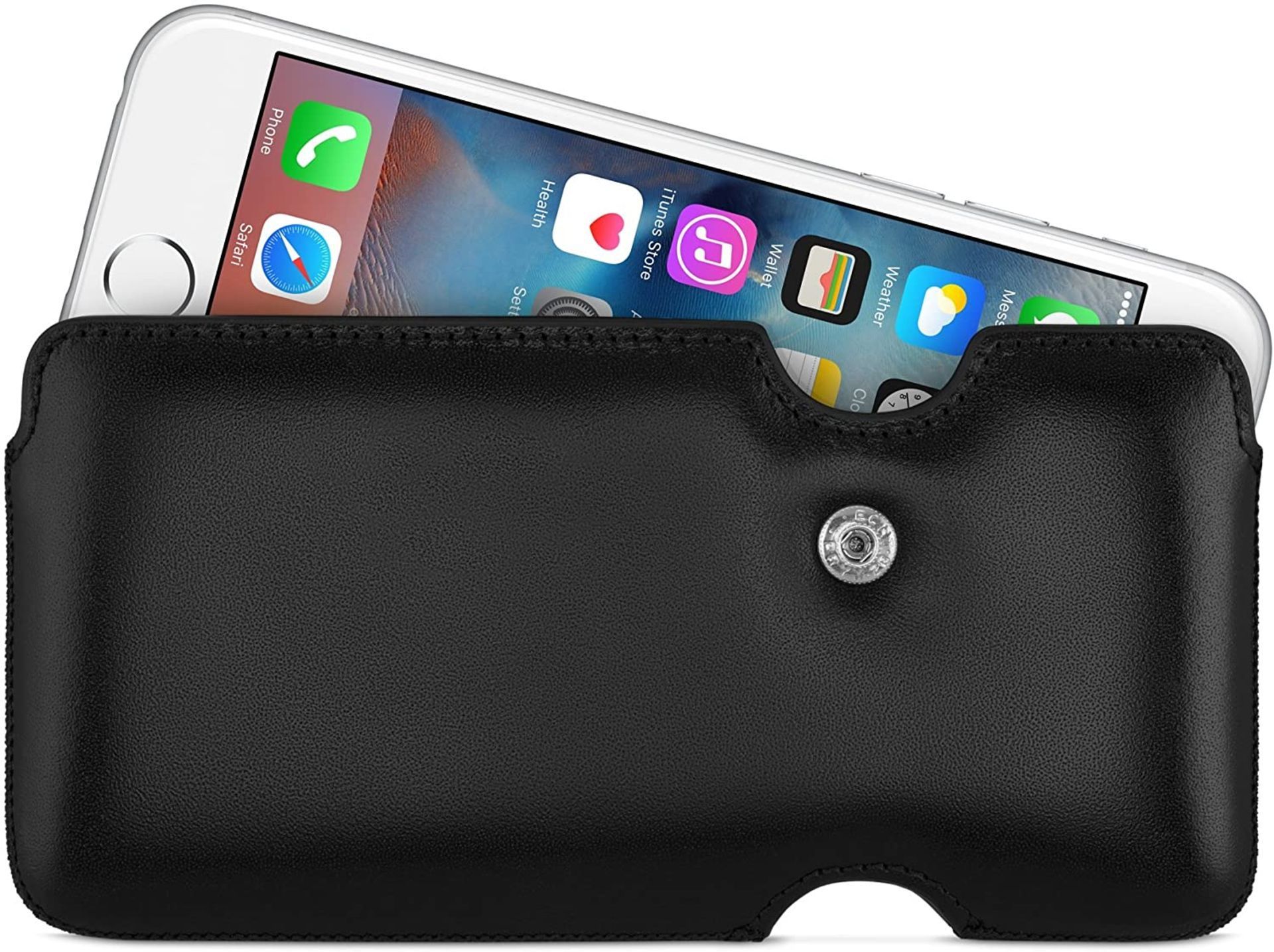 2 x sena laterale genuine leather case for iphone 6,7,8 £39.99 each