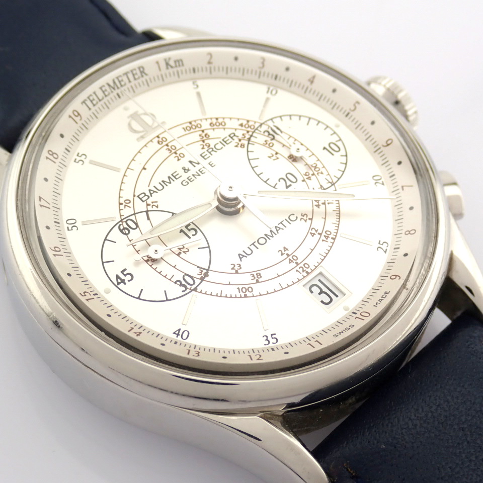 Baume & Mercier / 65542 - Gentlemen's Steel Wrist Watch - Image 9 of 10