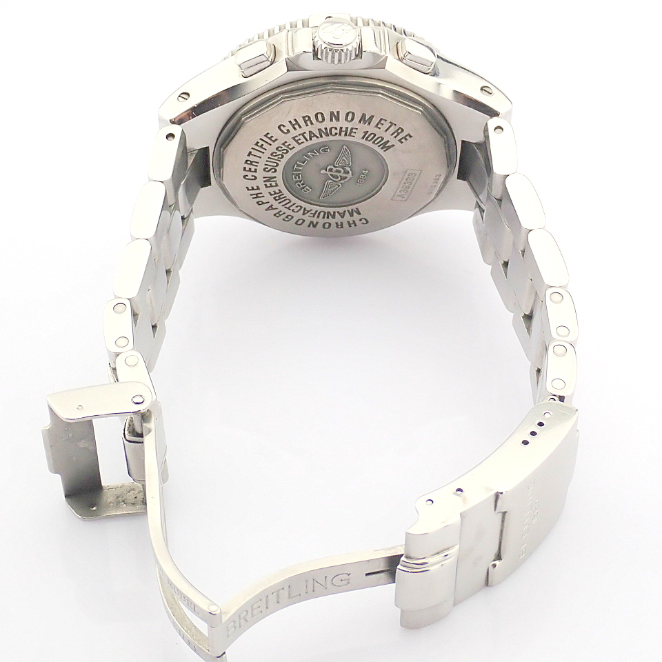 Breitling / A39363 - Gentlemen's Steel Wrist Watch - Image 11 of 12