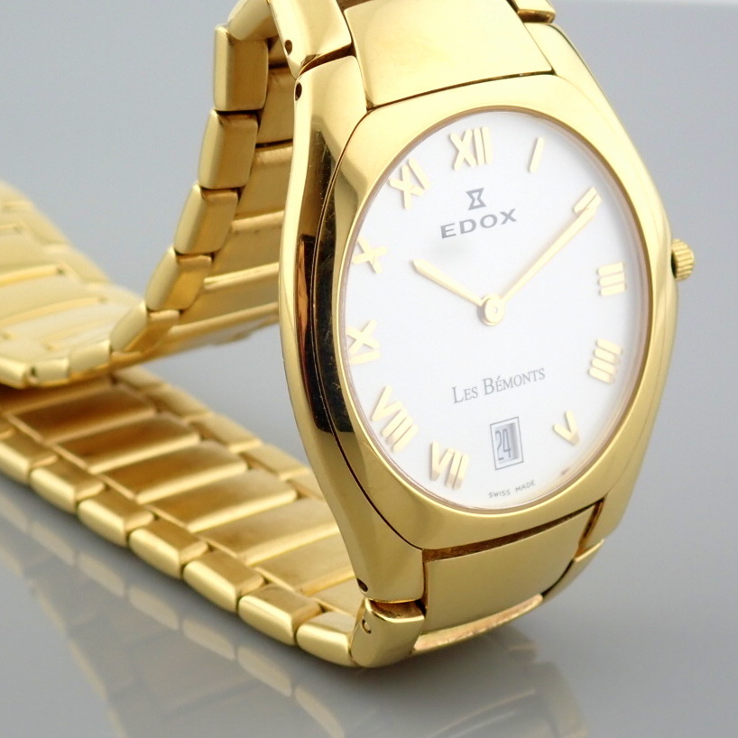 Edox / Date - Date World's Slimmest Calender Movement - Unisex Steel Wrist Watch - Image 5 of 21