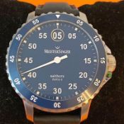 Meistersinger / Salthora meta X 43 mm - Gentlemen's Steel Wrist Watch