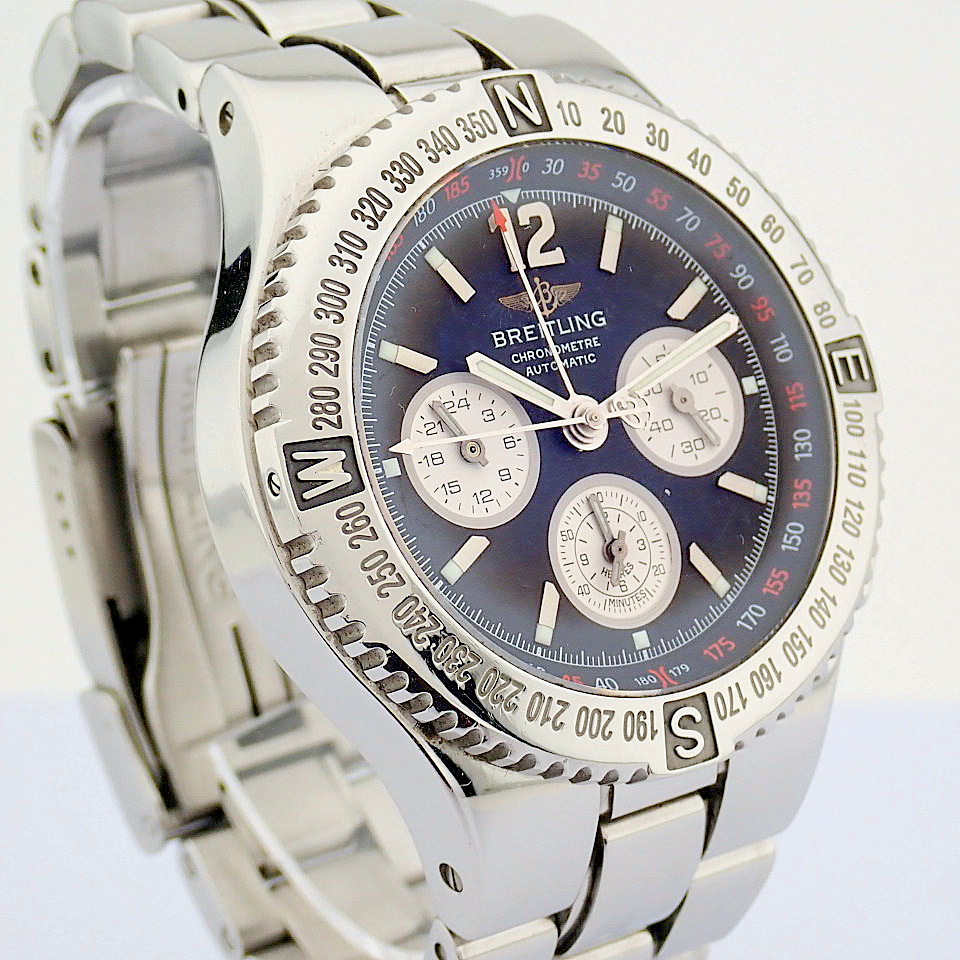 Breitling / A39363 - Gentlemen's Steel Wrist Watch - Image 8 of 12