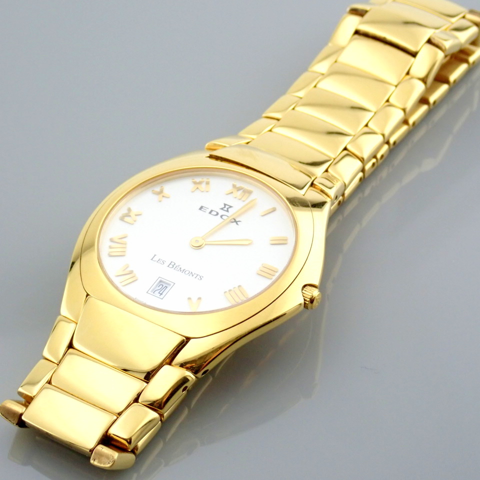 Edox / Date - Date World's Slimmest Calender Movement - Unisex Steel Wrist Watch - Image 8 of 21