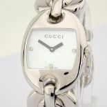 Gucci / 121.5 DIAMOND - Lady's Steel Wrist Watch