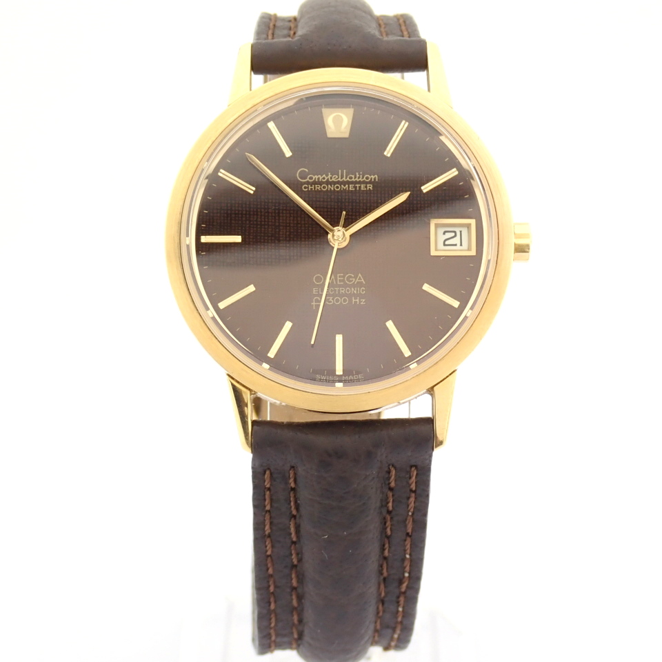 Omega / Constellation 18K Gold Chronometer - Gentlemen's Yellow gold Wrist Watch - Image 11 of 15