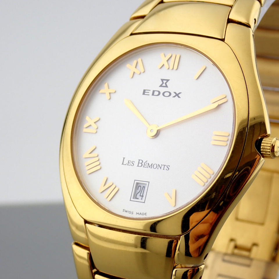 Edox / Date - Date World's Slimmest Calender Movement - Unisex Steel Wrist Watch - Image 2 of 21