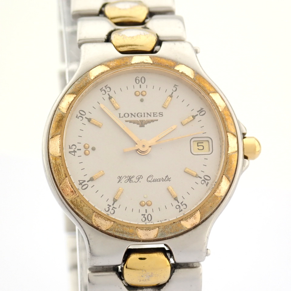 Longines / Conquest VHP - Unisex Gold/Steel Wrist Watch