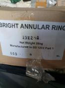 25kg - 25mm annular ring nails