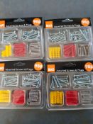 40 packs - plugs and screws