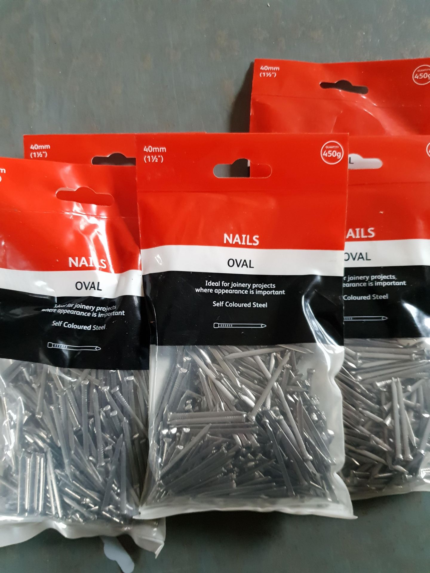 20 packs - 40mm oval nails