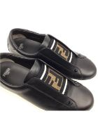 Fendi - Black Leather Sneakers