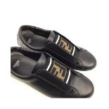 Fendi - Black Leather Sneakers