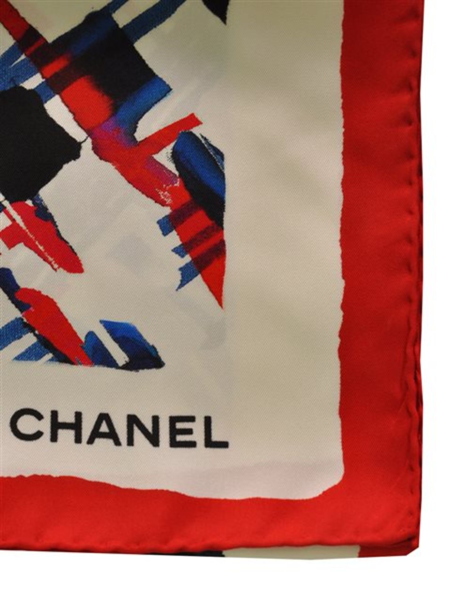 Chanel - Silk Twill Scarf - Image 3 of 5