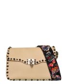 Valentino - Rockstud Butterfly Strap Leather Shoulder Bag