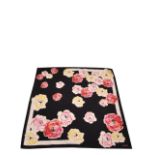 Chanel - Floral Print Silk Twill Scarf